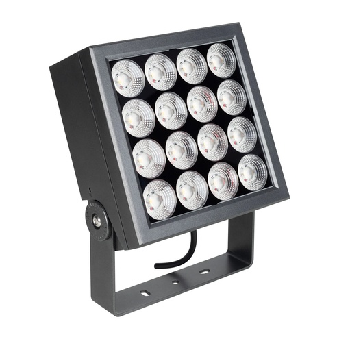 Светильник ALT-BLOCK-S220x220-50W Warm3000 (GR, 15 deg, 230V) (Arlight, IP66 Металл, 3 года)