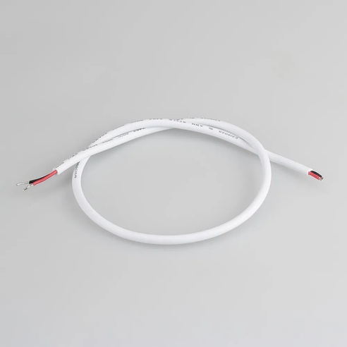 Провод питания ARL-MOONLIGHT-20AWG-2W-D4.5-CU-500 White (Arlight, Закрытый)