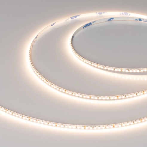 Лента светодиодная MICROLED-M266-4mm 24V Warm3500 (12 W/m, IP20, 2216, 5m) (Arlight, узкая)