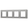 Рамка стеклянная FRM-GLARE-GS-4-GR (Arlight, -)