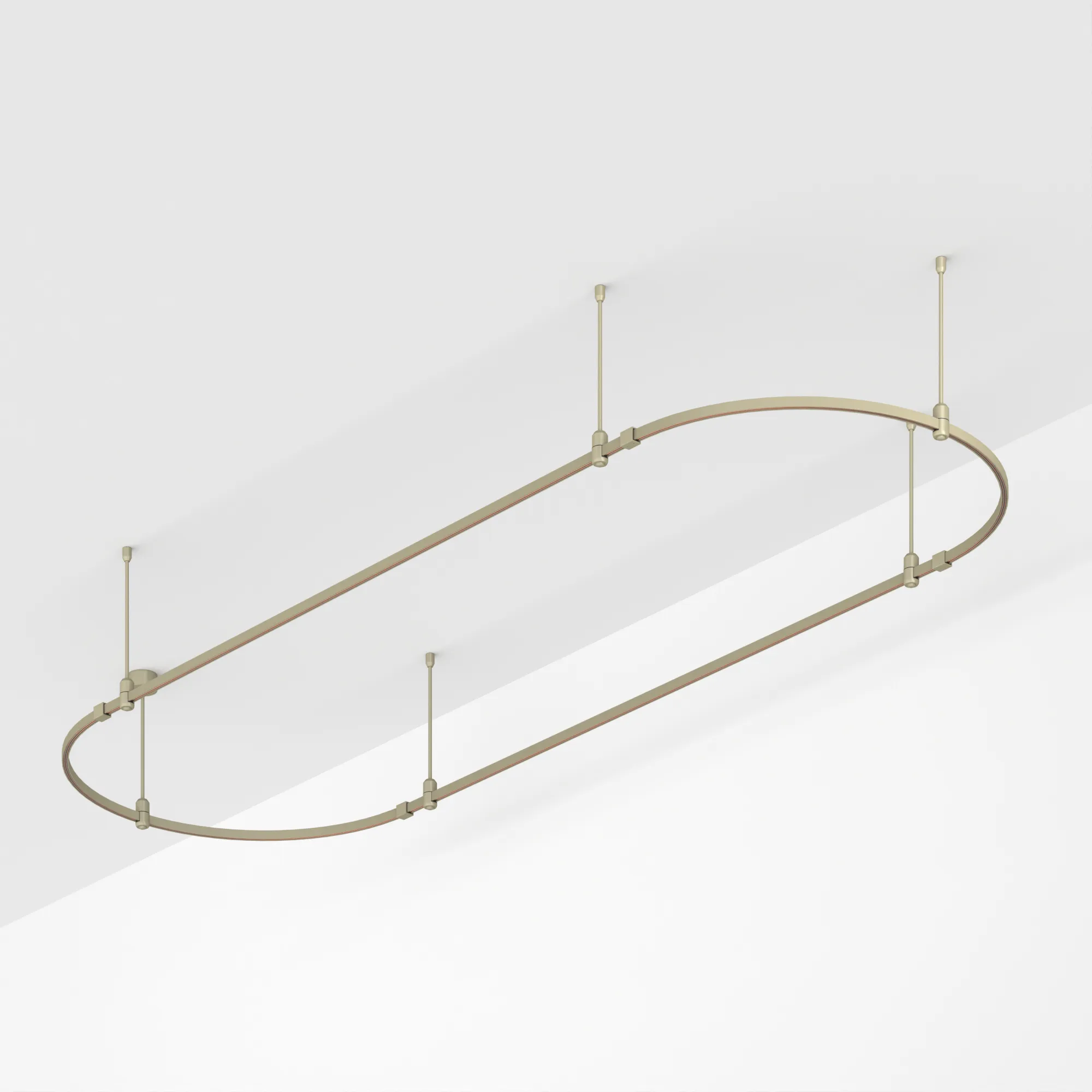 Трек ART-APRIORI-OVAL-ROD-400-3000x1000 (OG) (Arlight, IP20 Металл, 3 года) - изображение товара