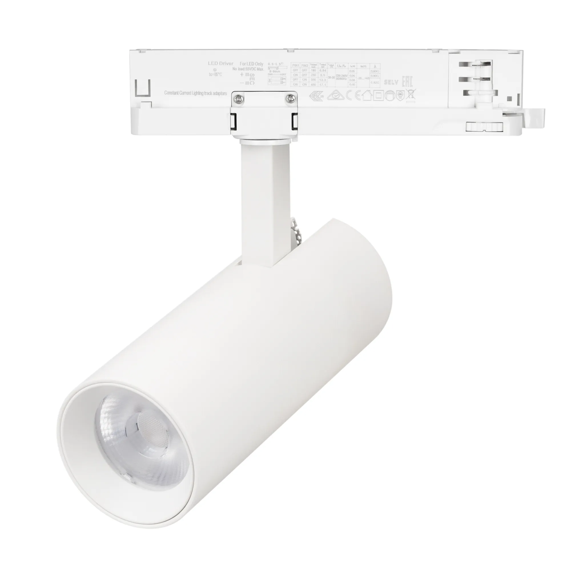 Светильник LGD-GERA-4TR-R55-10W Day4000 (WH, 36 deg, 230V, DALI) (Arlight, IP20 Металл, 5 лет)