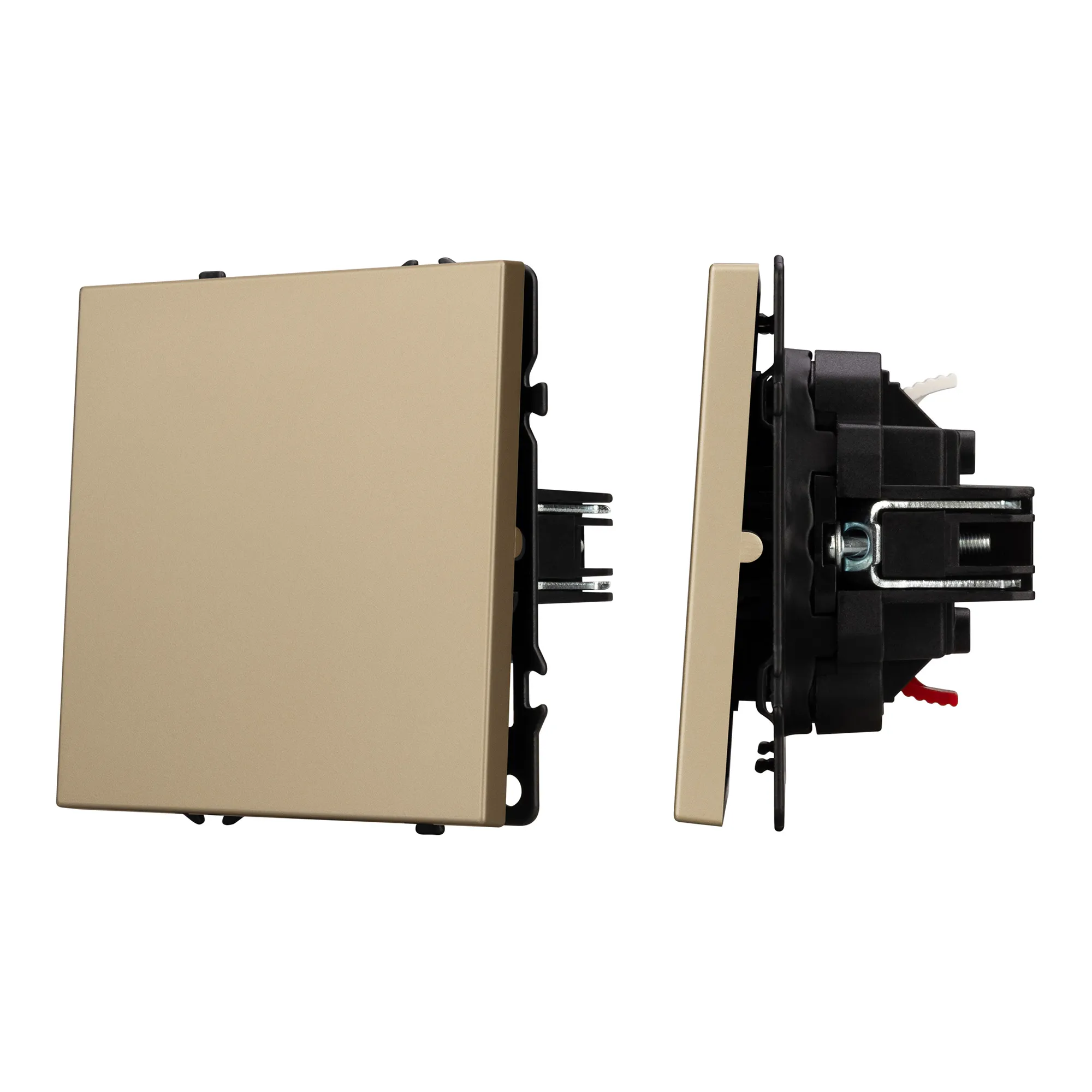 Механизм звонкового выключателя SWT-NOBE-MKR1-SFPL-L-GD (230V, 10A) (Arlight, -)