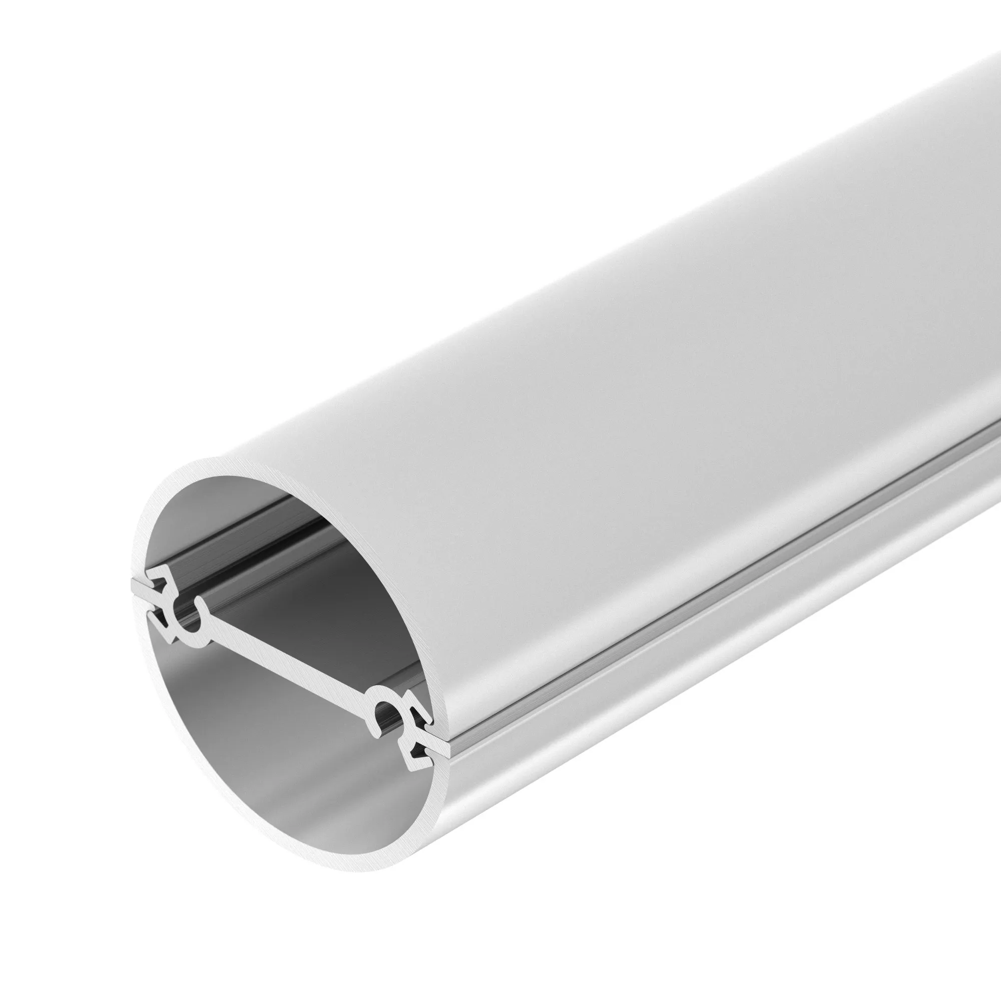 Профиль ROUND-D30-DUAL-2000 ANOD (Arlight, Алюминий) - изображение товара