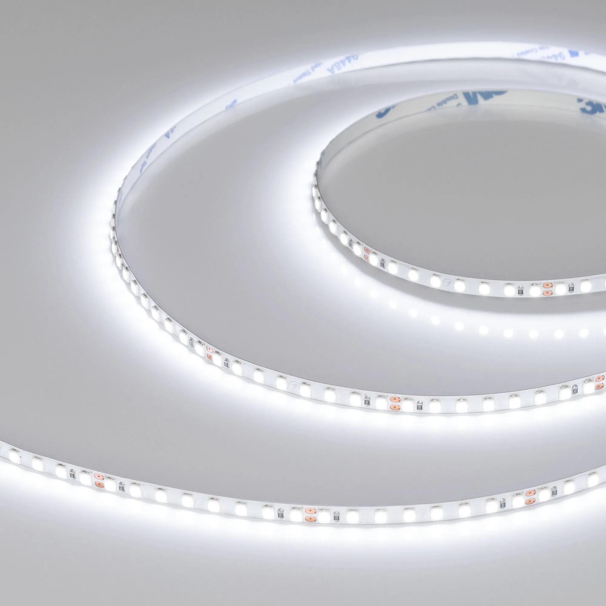 Лента светодиодная RT-A160-5mm 24V White6000 (9.6 W/m, IP20, 2835, 5m) (Arlight, Открытый) - изображение товара