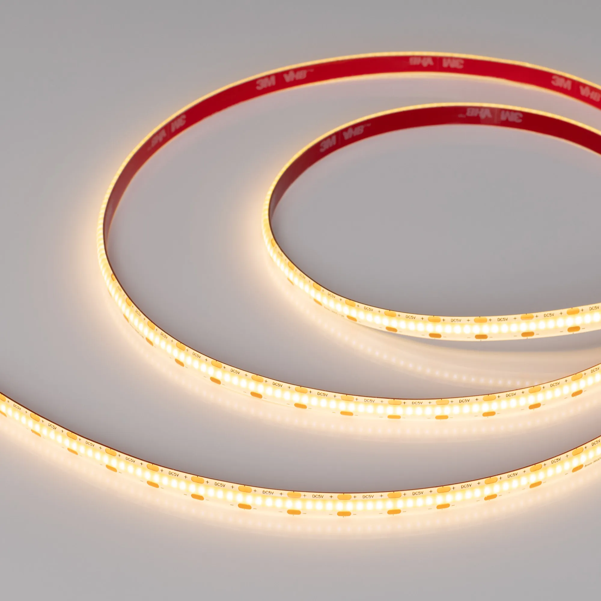 Лента герметичная COB-SE-X360-8mm 5V Warm2700 (5 W/m, IP65, 5m) (Arlight, -) - изображение товара