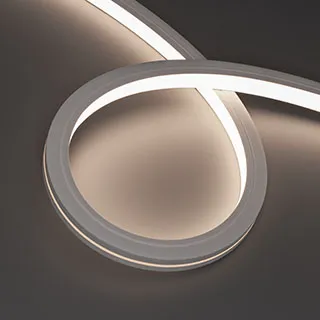 Лента герметичная MOONLIGHT-TOP-X280-16x16mm 24V Day4000 (10 W/m, IP67, 0,5m wire x1) (Arlight, Образец) - изображение товара