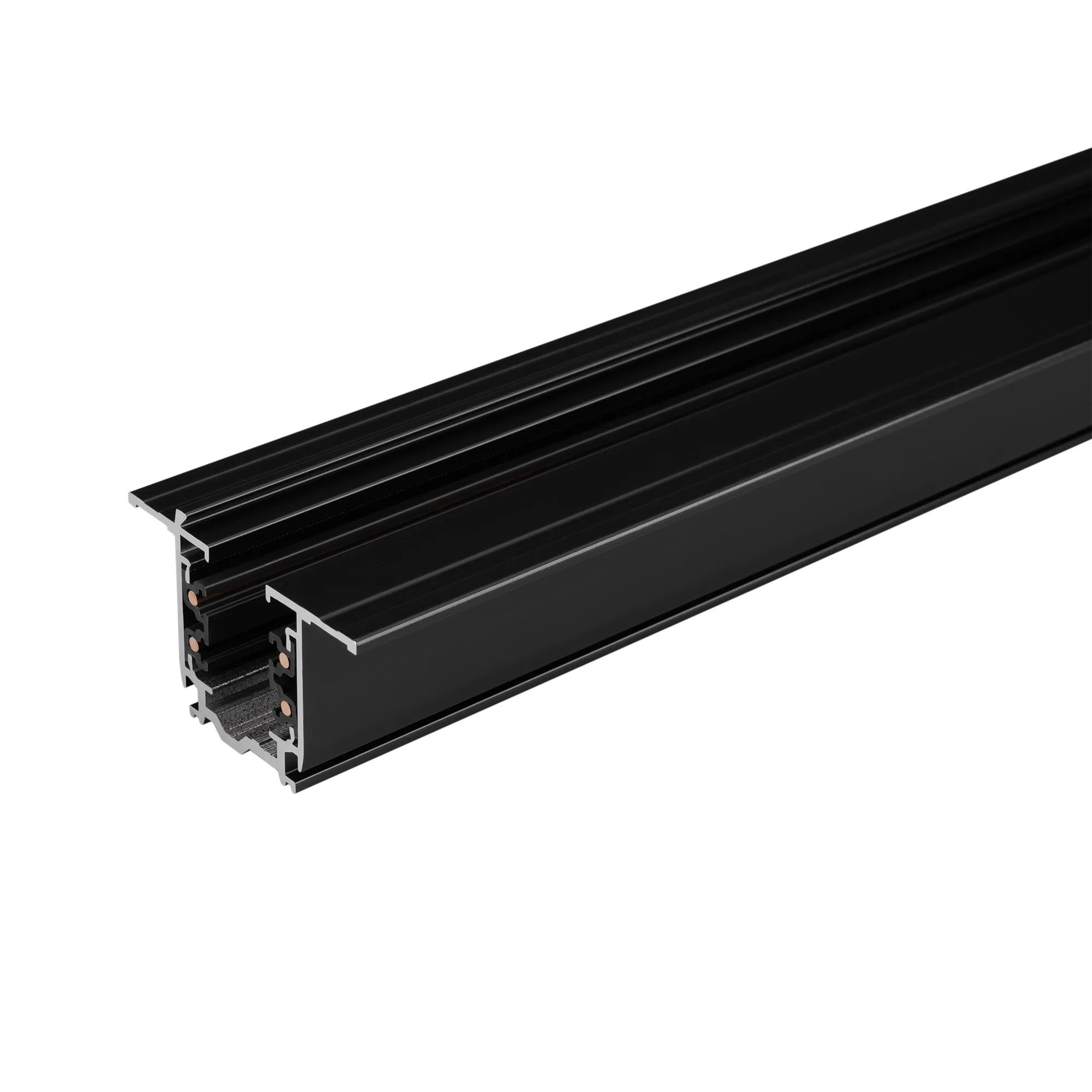 Трек встраиваемый LGD-4TR-TRACK-F-4000-BK-M (D) (Arlight, IP20 Металл, 3 года) - изображение товара