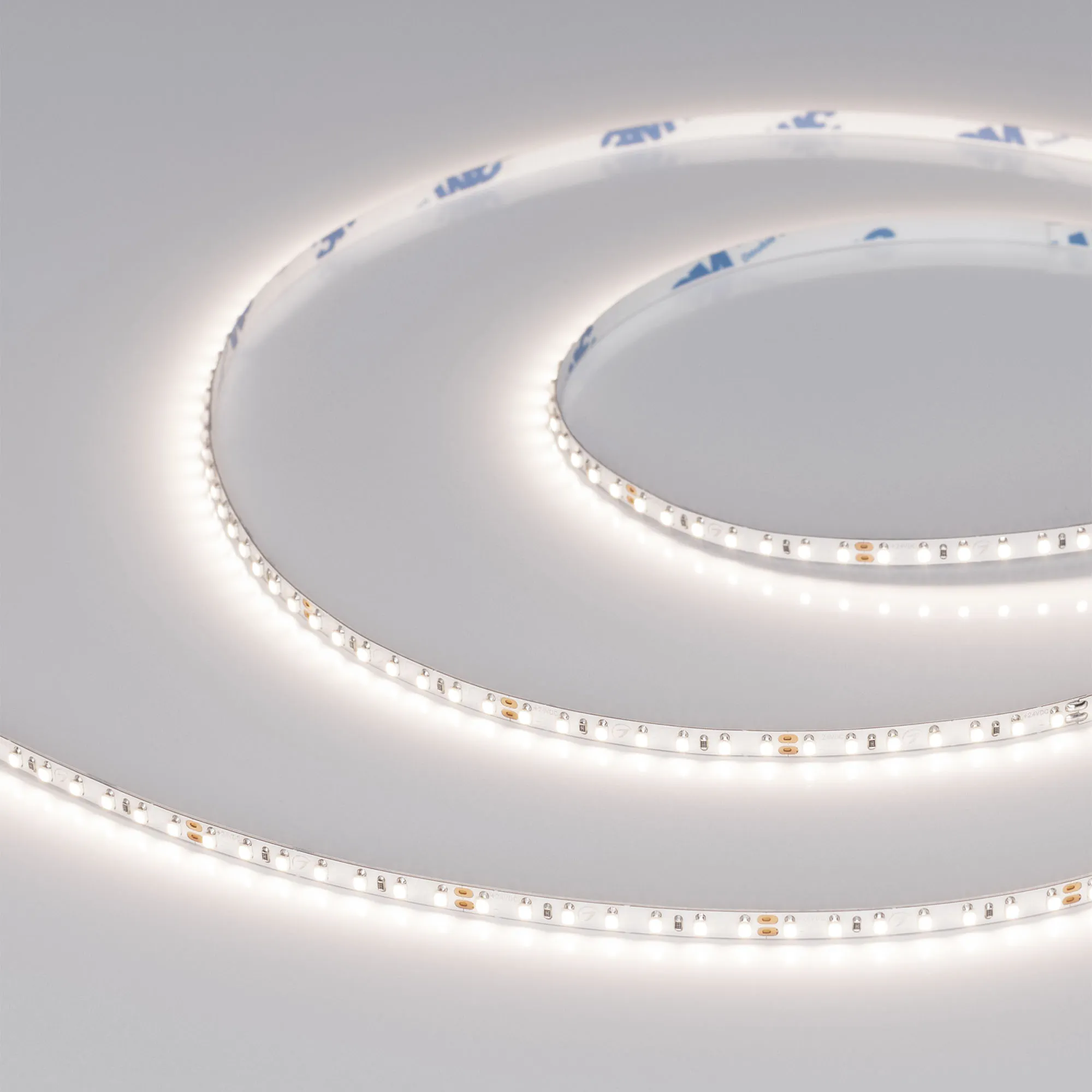 Лента светодиодная MICROLED-M182-4mm 24V Day4000 (10 W/m, IP20, 2216, 5m) (Arlight, узкая)