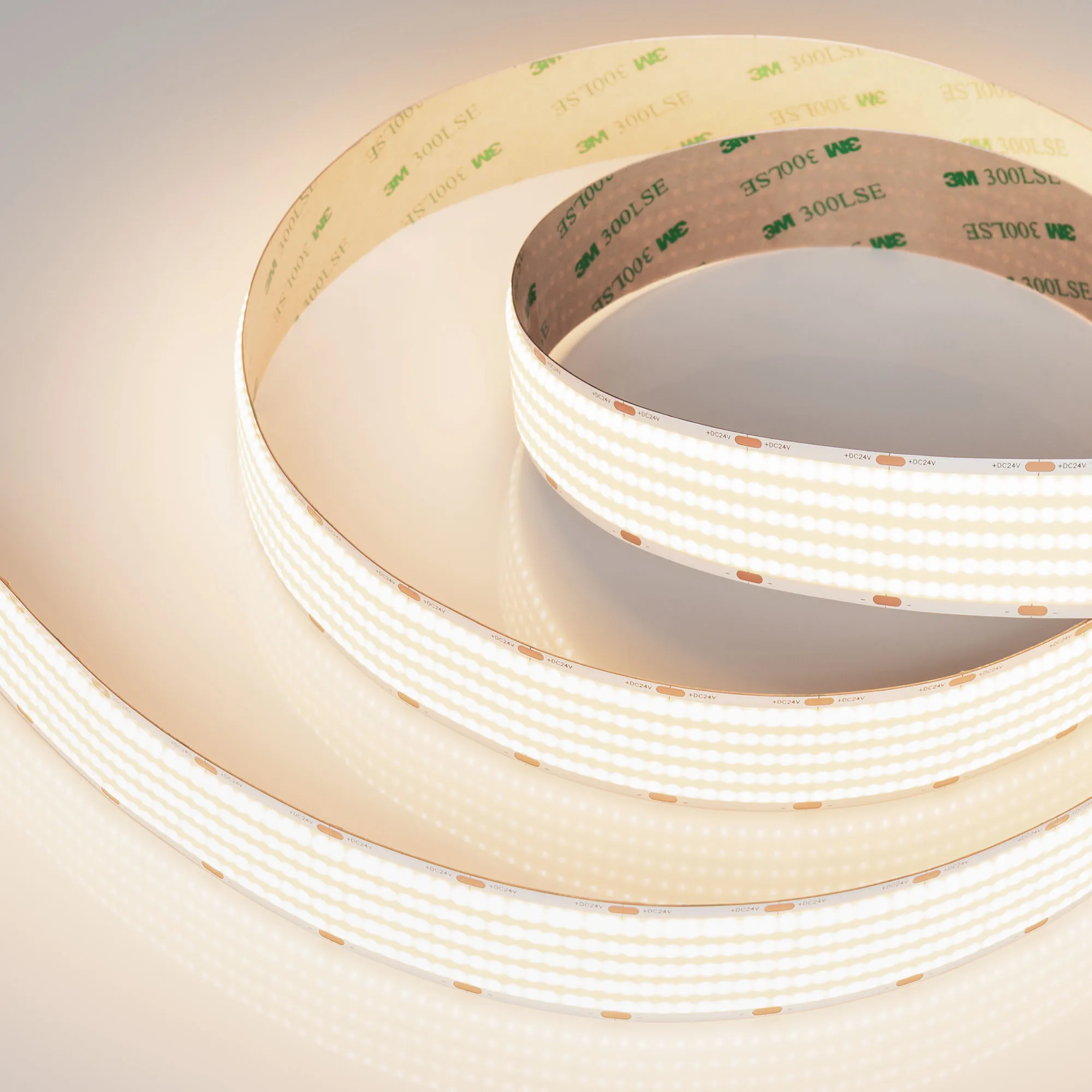 Лента COB-X1600-30mm 24V Warm3500 (40 W/m, IP20, 5m) (Arlight, CRI>90) - изображение товара