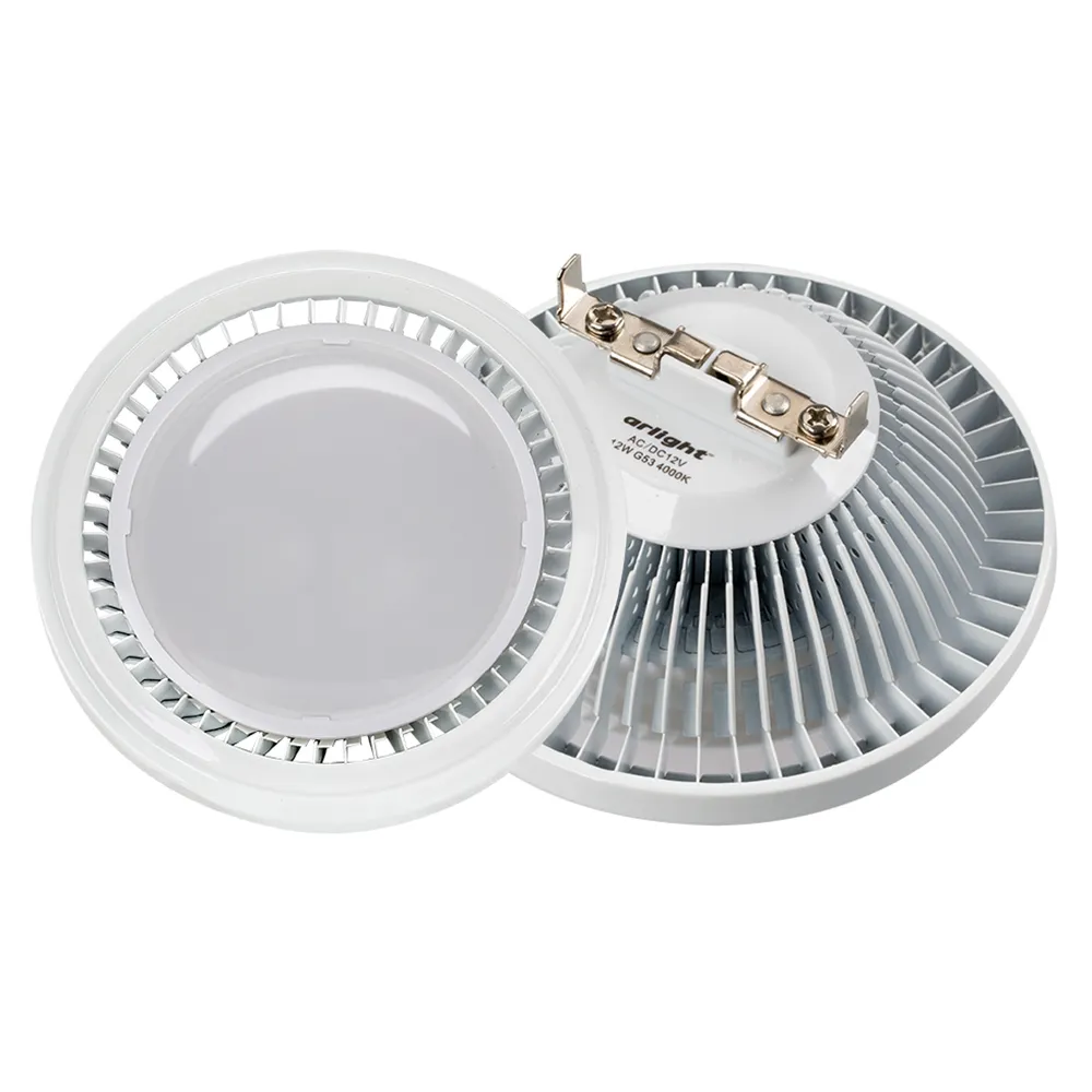 Светодиодная лампа MDSL-AR111-12W 120deg Day White 12V (Arlight, Металл) - изображение товара
