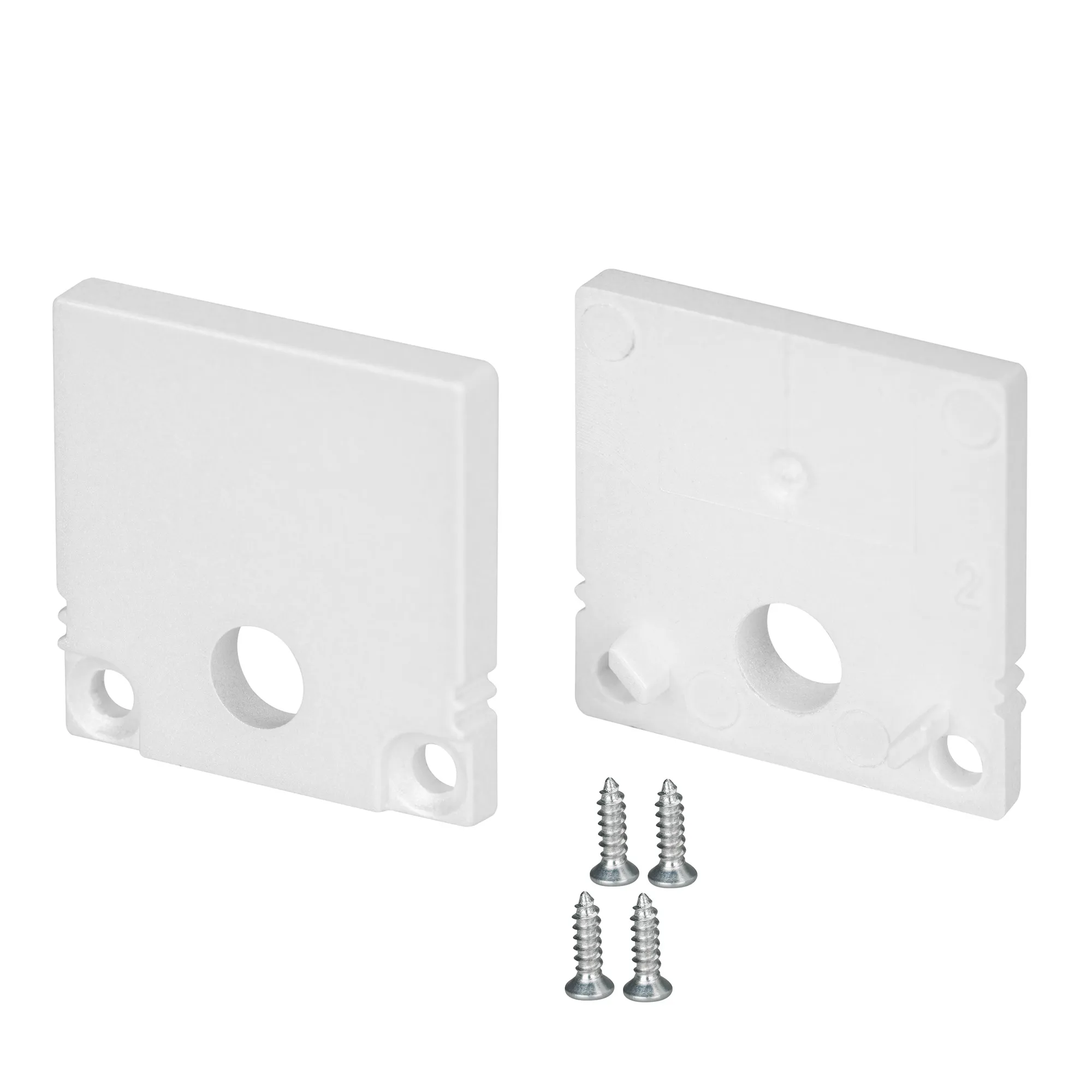 Заглушка SL-SLIM20-H20 WHITE с отверстием (Arlight, Пластик) - изображение товара