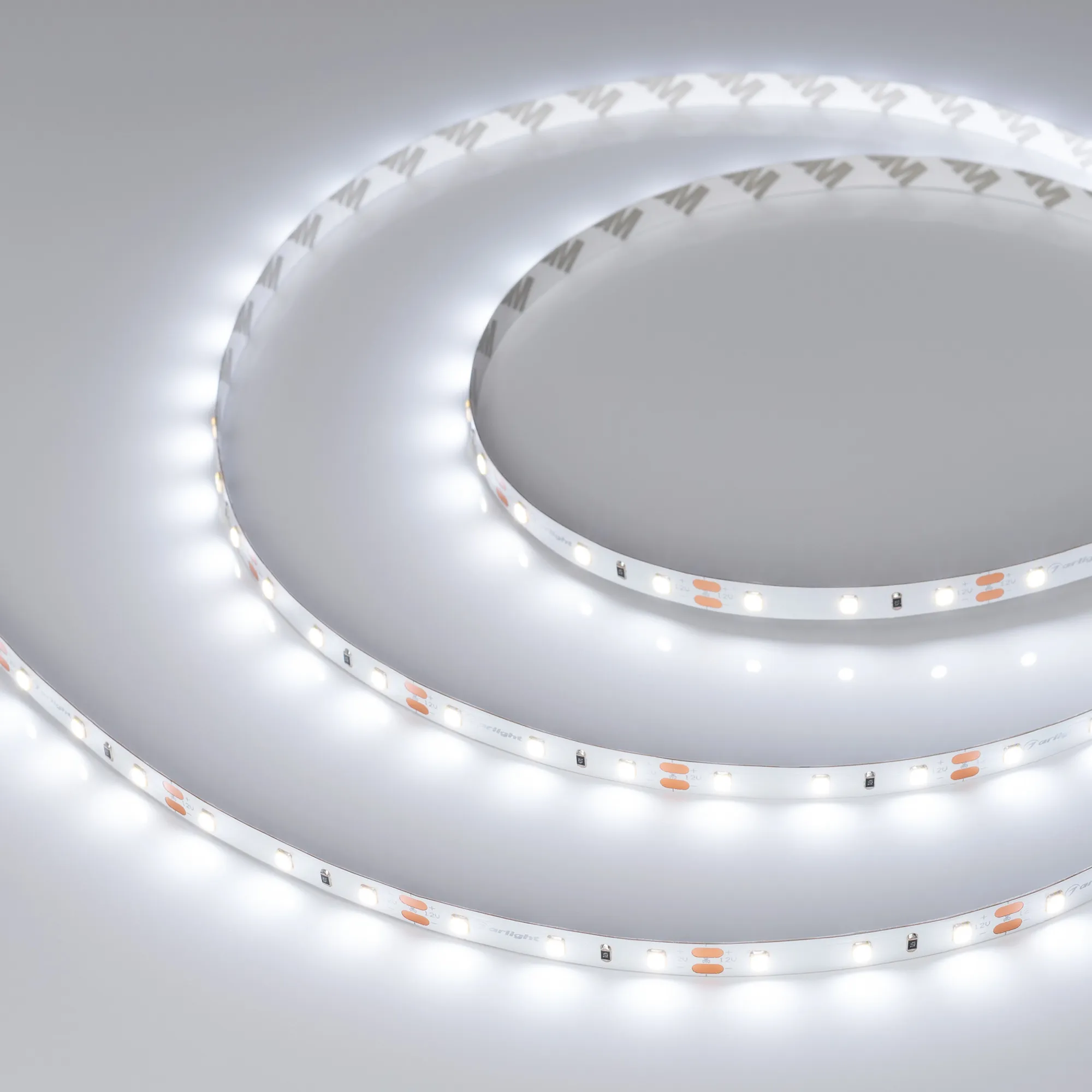 Лента светодиодная RT-A60-8mm 12V White6000 (2 W/m, IP20, 2835, 5m) (Arlight, П2) - изображение товара